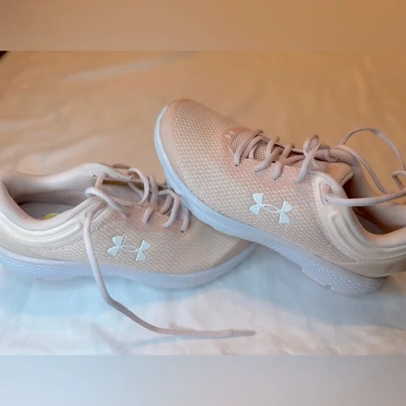 Under Armour Blush Pink Athletic Shoes - Picture 1 of 6